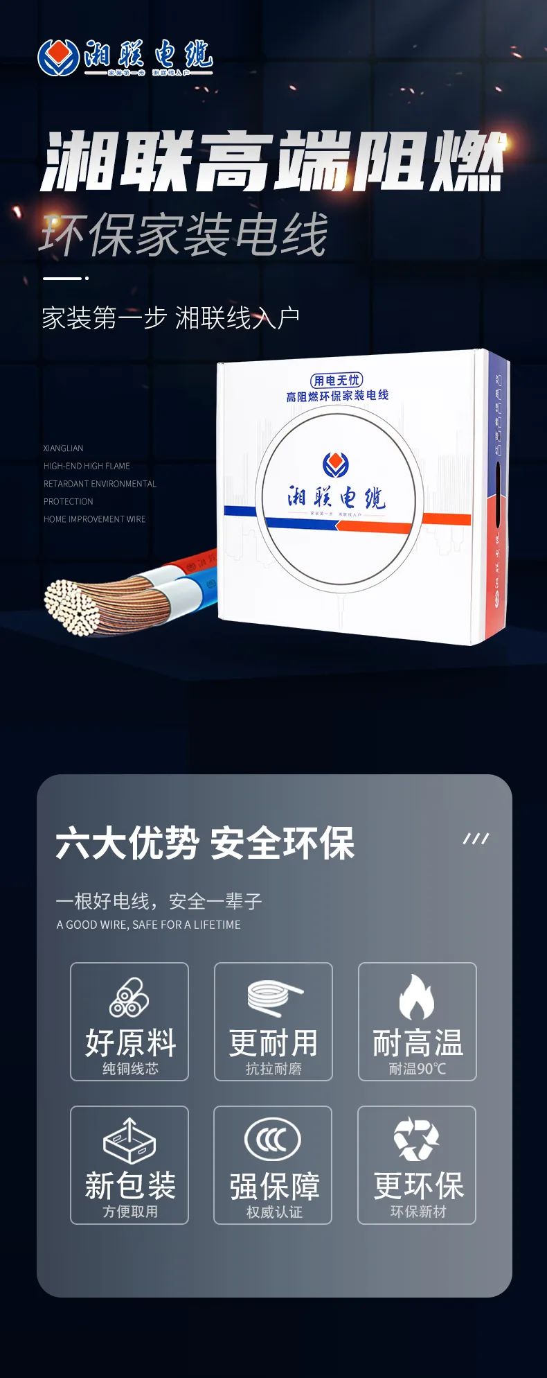 高端新品，雙層防護(hù) 品質(zhì)升級(jí)，安全加倍 #安全用電你我湘聯(lián)